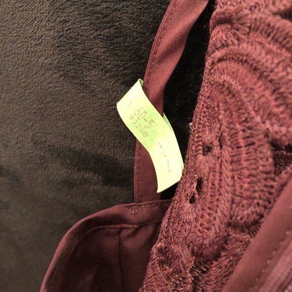 Ann Taylor LOFT Purple Floral Lace Shift Dress - Picture 7 of 9